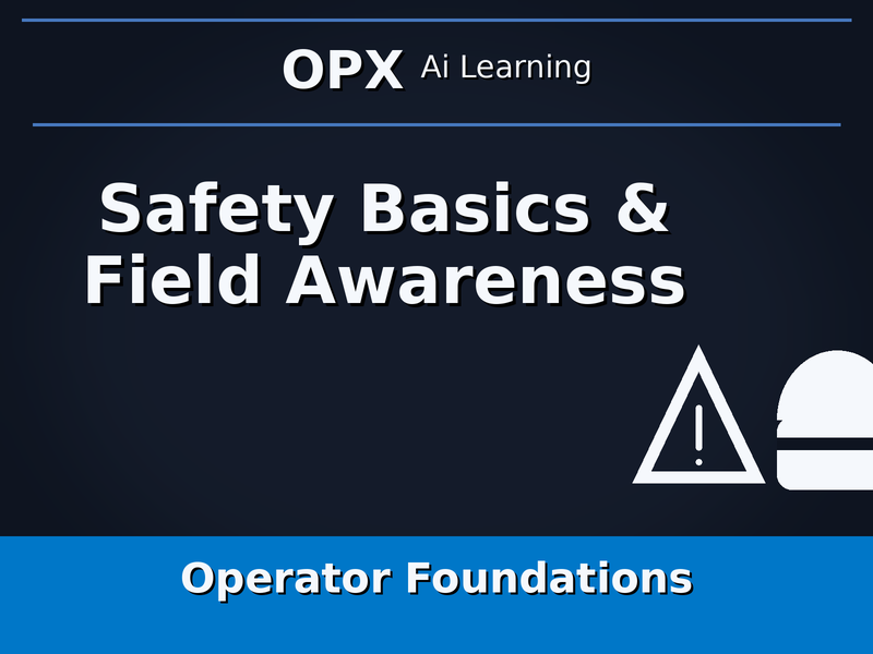 02. Safety Basics & Field Awareness