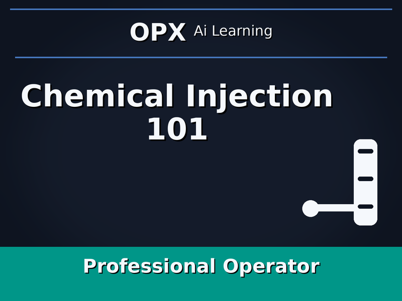 18. Chemical Injection 101