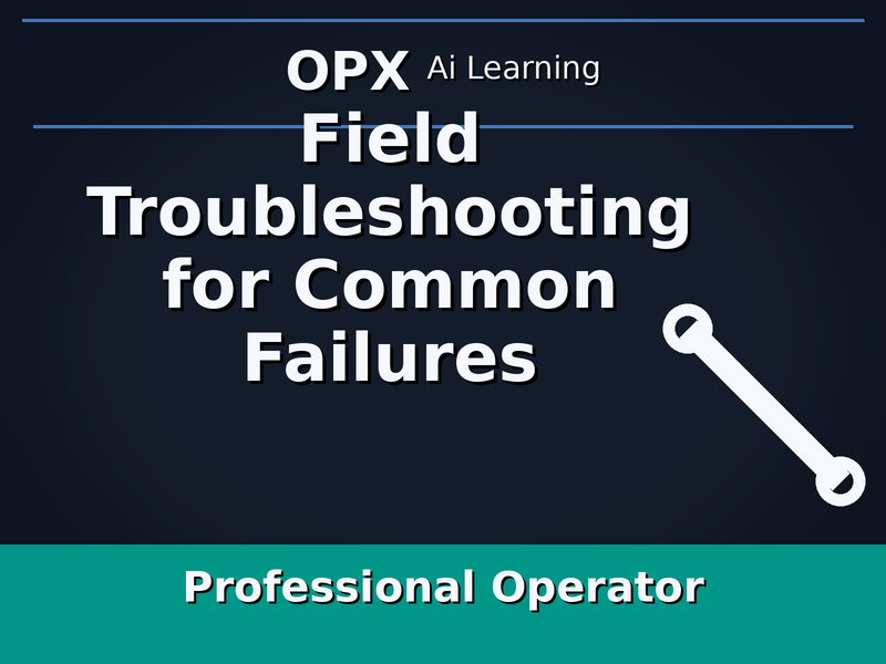 21. Field Troubleshooting for Common Failures