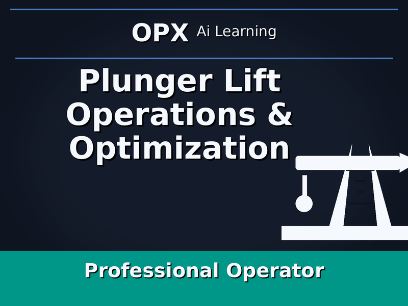 25. Plunger Lift Operations & Optimization