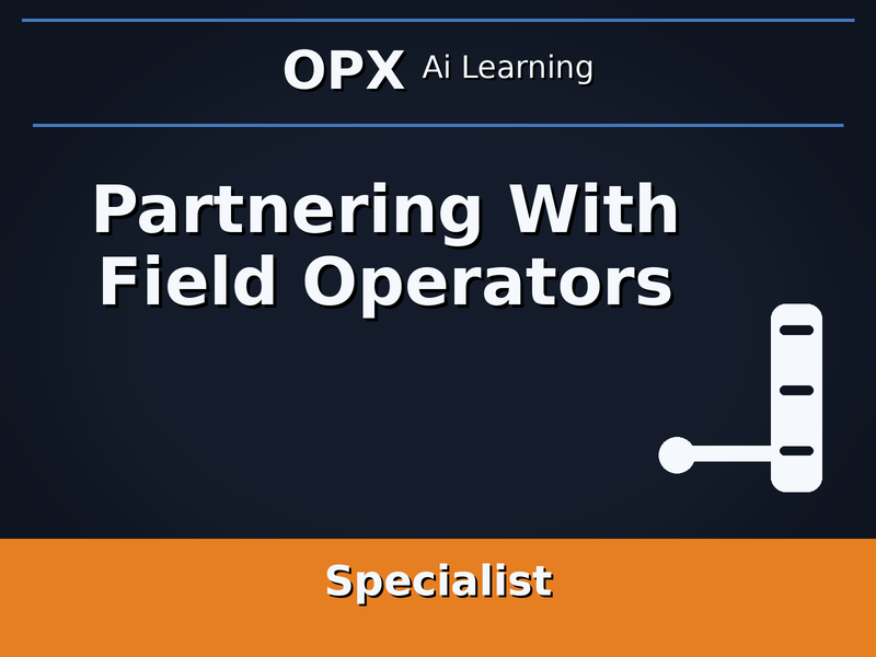 40. Partnering With Field Operators