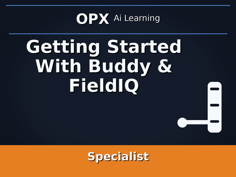 44. Getting Started With Buddy & FieldIQ